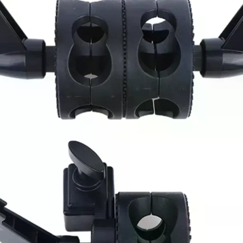Reflector Arm Clamp - Suporte Giratório de Cabeça Simples/Dupla para
