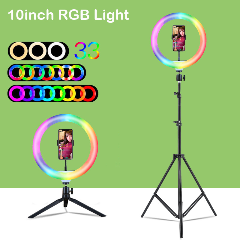 Photography Lighting Stick - Luz de Anel RGB de 10