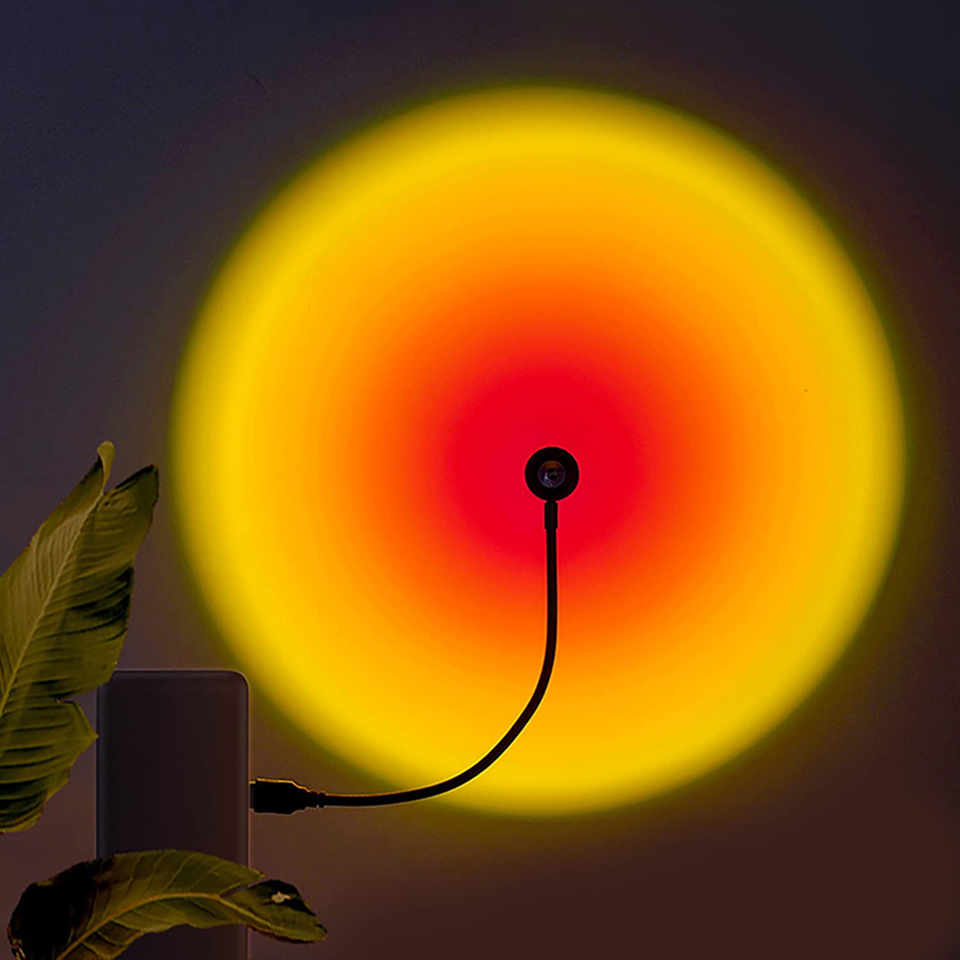 Photography Lighting Home - 1x usb pôr do sol lâmpada