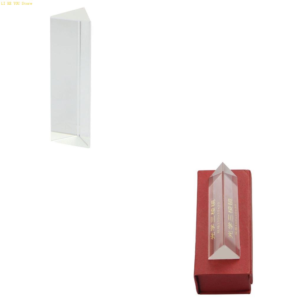 Photography Lighting Triangle - W3JE Vidro Óptico Triplo Triangular Espectro