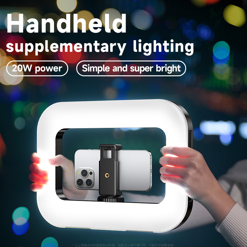 Photography Lighting Stick - Anel de luz led recarregável com