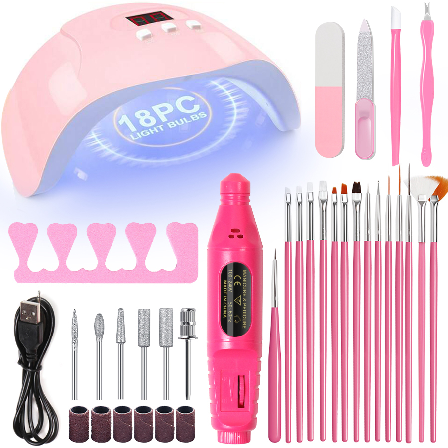 Photography Lighting Gels - Kit Profissional de Broca Elétrica USB