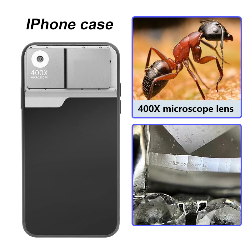 Capa de telefone para microscó - Photography Lighting Case avaliação e preço