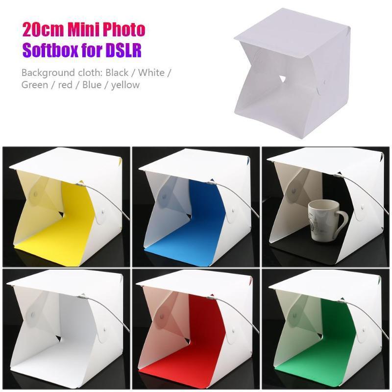 【C】Caixa de Luz LED Portátil p - Photography Lighting Case avaliação e preço