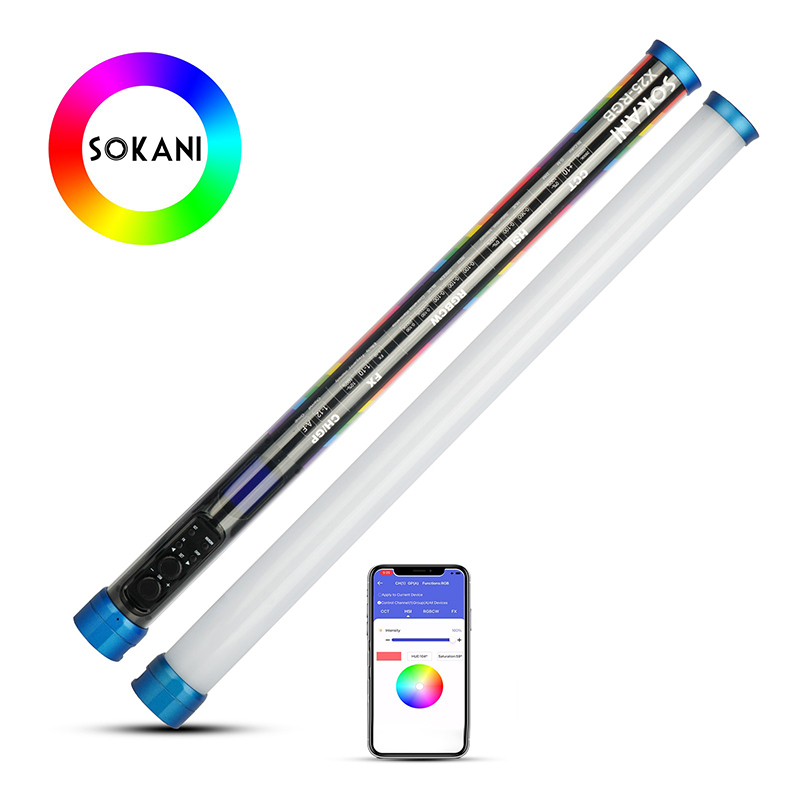 Sokani X25 RGB LED Luz de víde - Photography Lighting Stick avaliação e preço