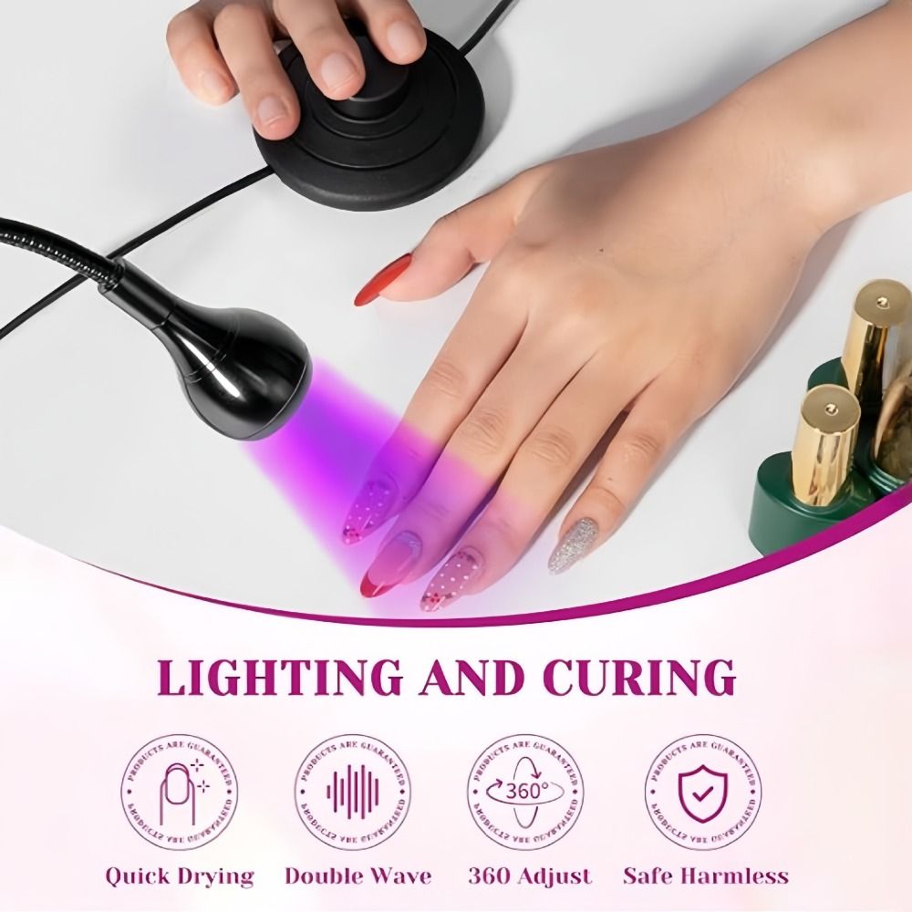 Lâmpada UV LED para Unhas 5W/3 - Photography Lighting Gels avaliação e preço