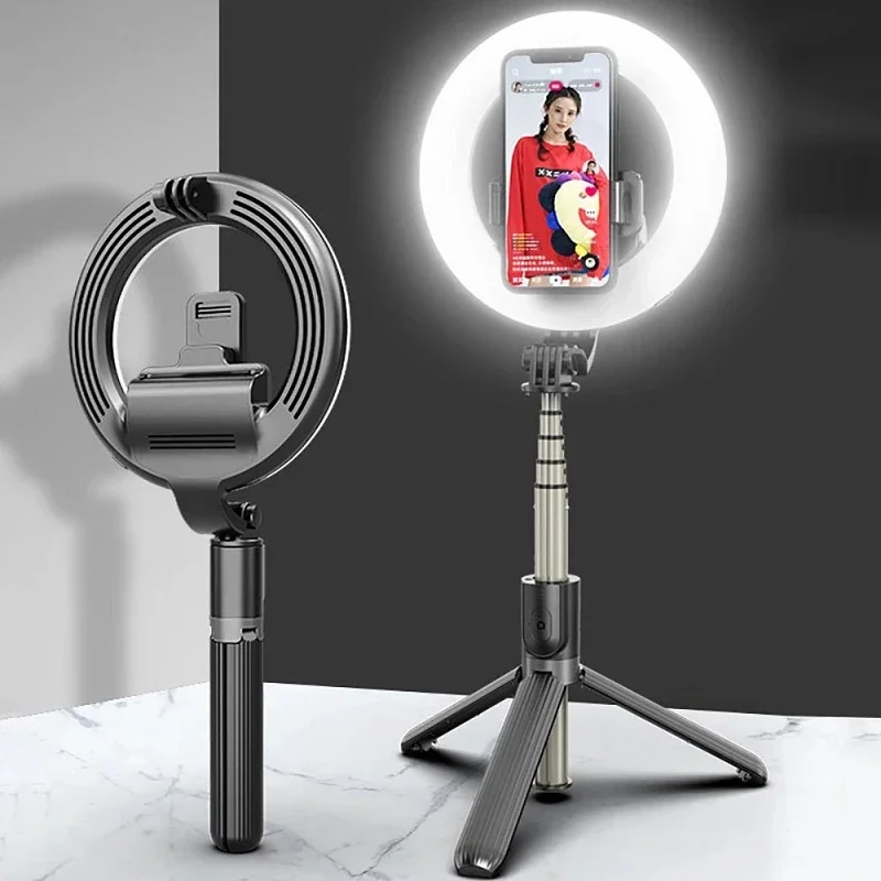 4 em 1 sem fio bluetooth selfi - Photography Lighting Stick avaliação e preço