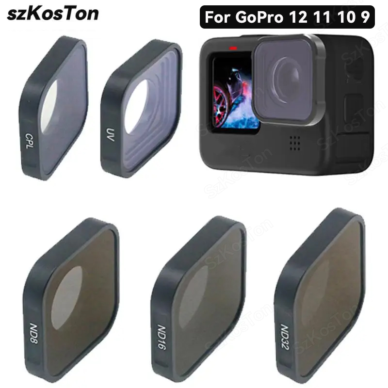 Filtro uv cpl nd8 nd16 nd32 pa - Gopro Action Camera Hero 13 Black avaliação e preço