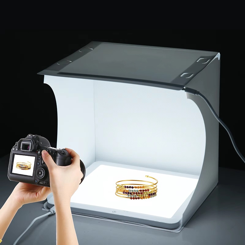 Estúdio Fotográfico Portátil d - Photography Lighting Softbox avaliação e preço