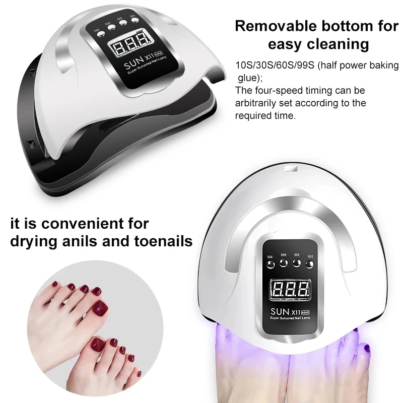 Secador de unhas led lâmpada u - Photography Lighting Gels avaliação e preço
