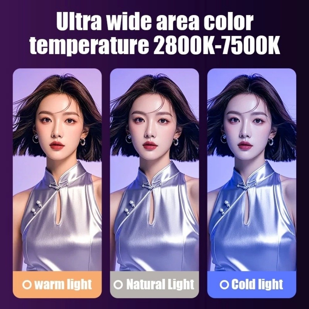 Portátil led rgb luz vara colo - Photography Lighting Stick avaliação e preço