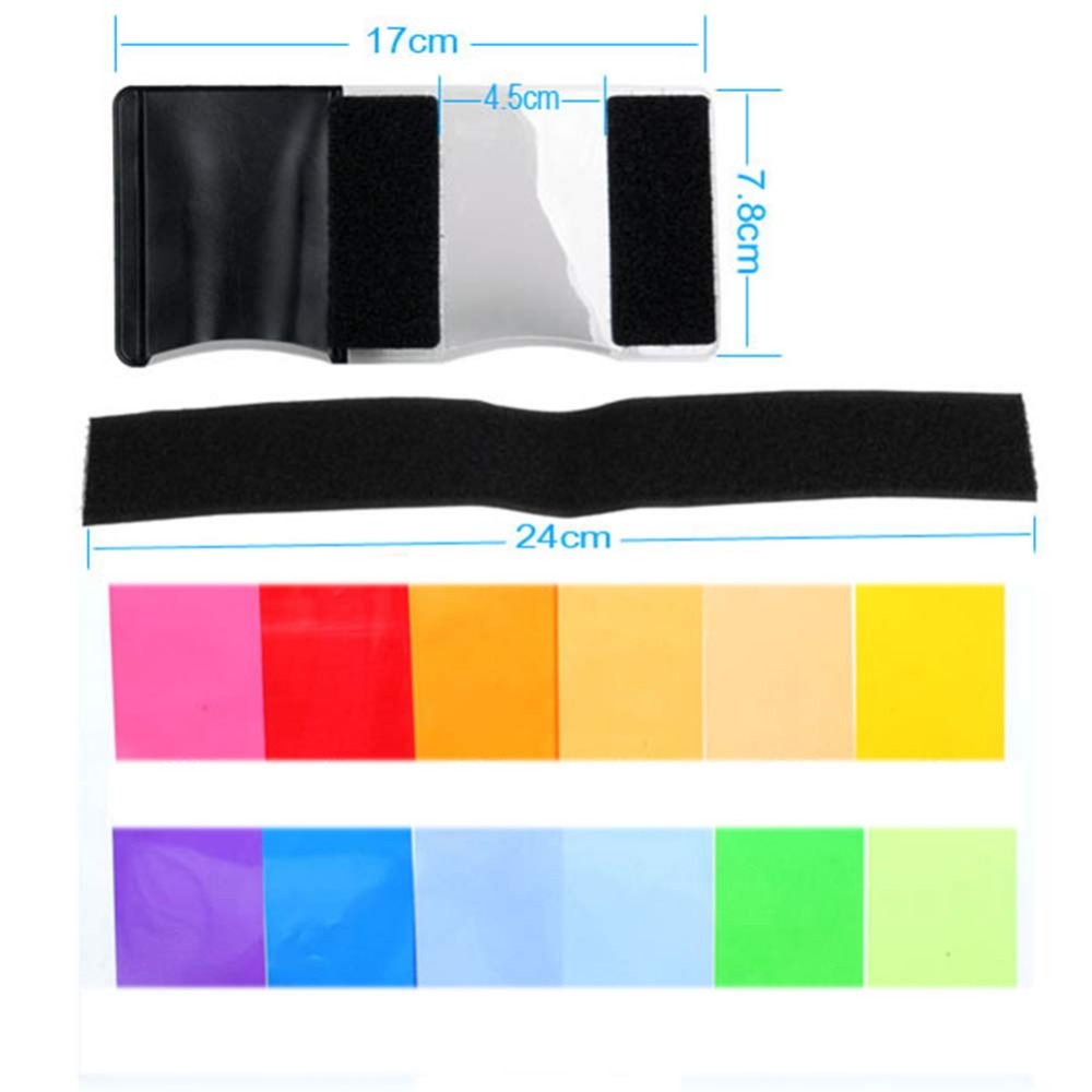 Kit de Filtros de Iluminação p - Photography Lighting Gels avaliação e preço