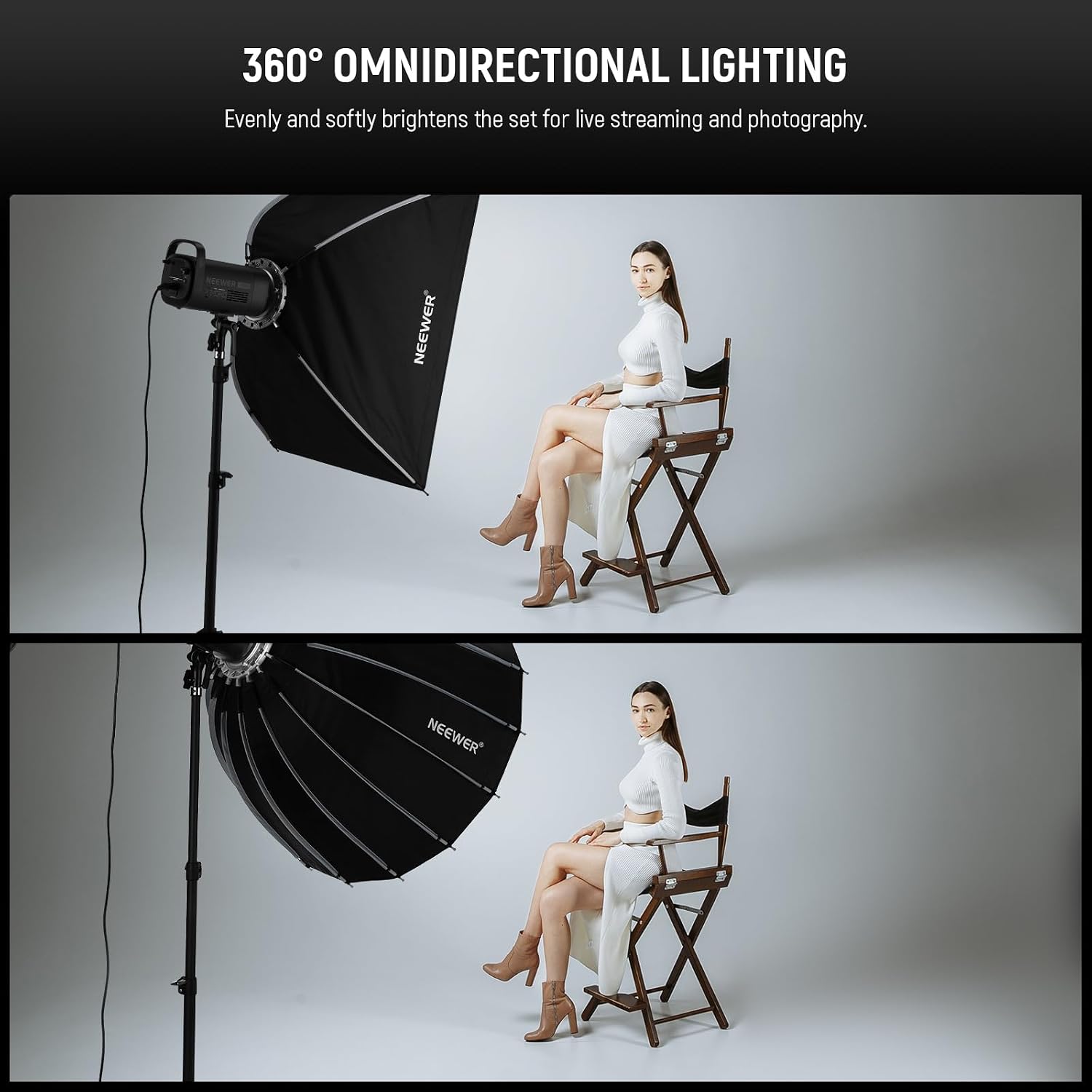 Softbox Parabólico com Montage - Macro Photography Lighting Kit avaliação e preço