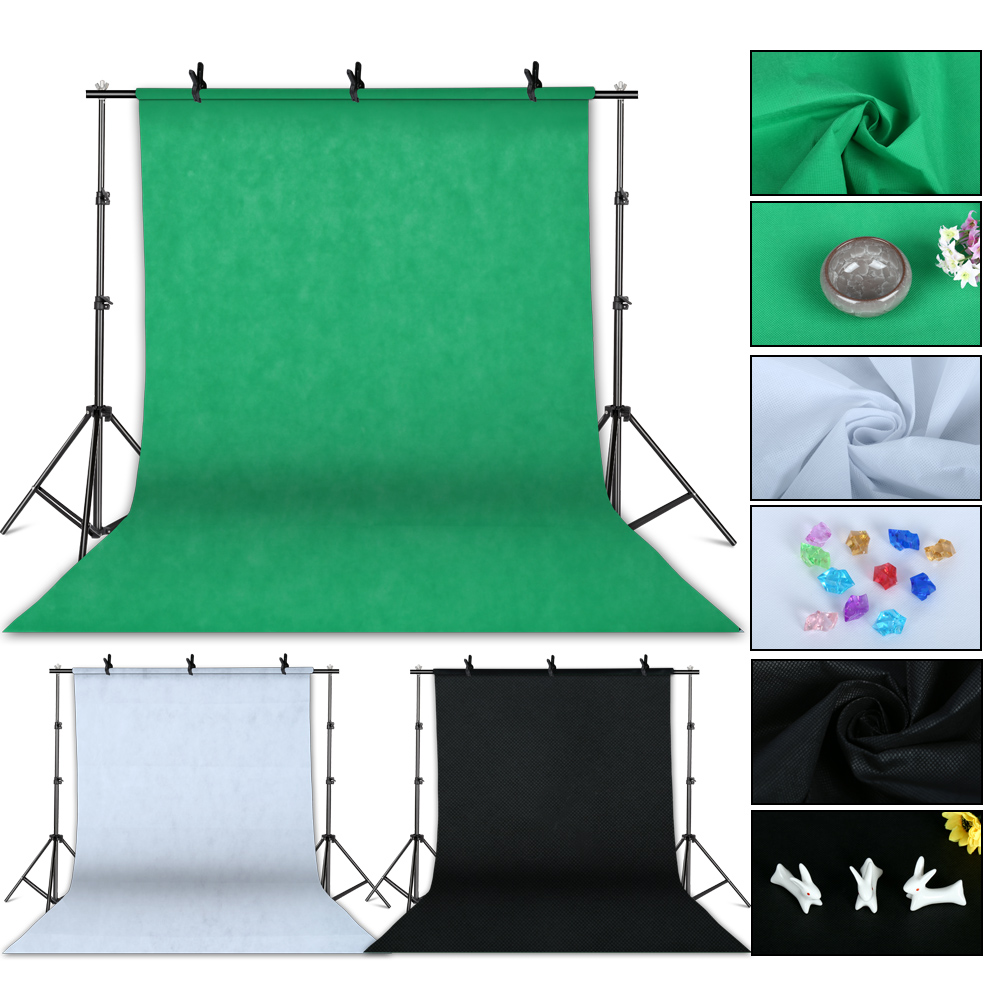 Kit de Iluminação para Estúdio - Photography Lighting And Backdrop avaliação e preço
