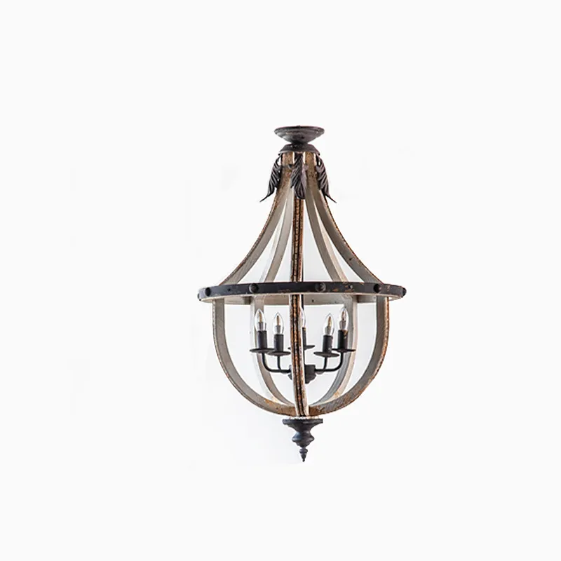 Lustre Vintage de Ferro Forjad - Photography Lighting Home avaliação e preço
