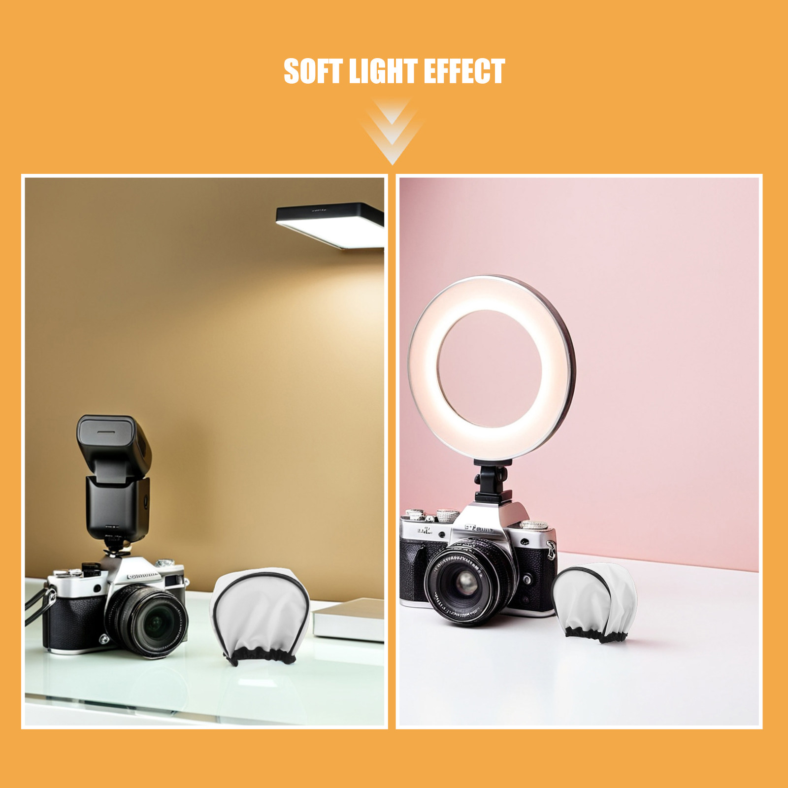 4 Peças Difusor de Softbox par - Lighting Effect In Photography avaliação e preço